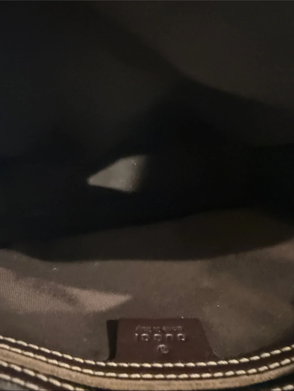 Gucci Beige Brown GG coated Canvas Messenger Bag with Adjustable Strap